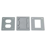 Hubbell PFBR826 Duplex Style Line Nonemetallic Cover Plate